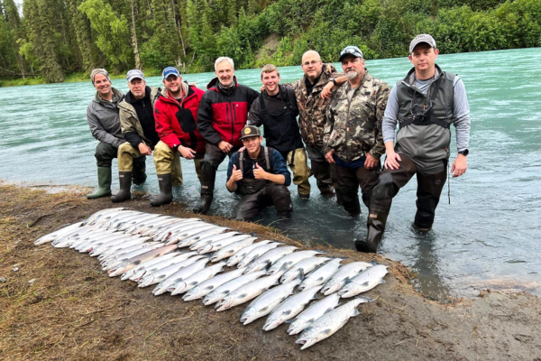 Alaska salmon run